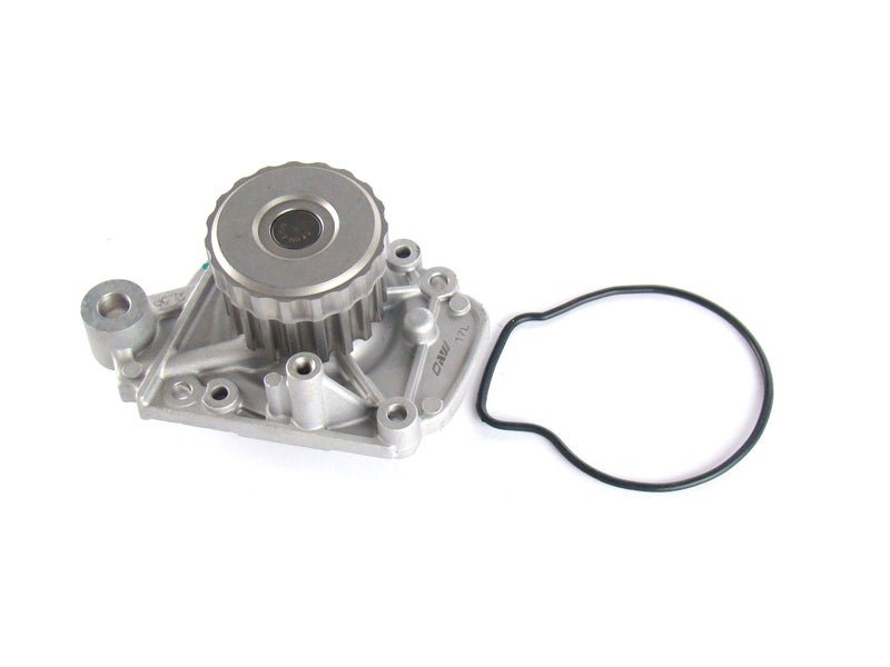 OAW HO2420 Engine Water Pump for 2001 2002 2003 2004 2005 Honda Civic 1.7L Acura EL 1.7L Replace OE# 19200-PLM-A01 - Image 1